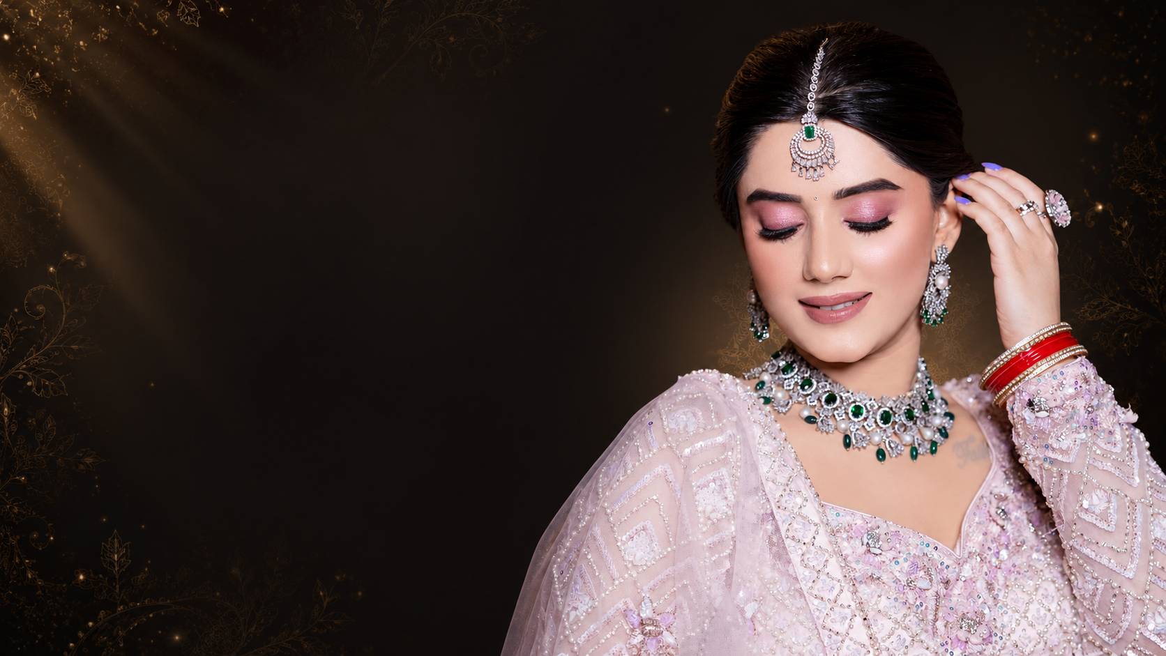 Bridal makeup services